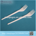 Wholesale disposable eco-friendly white plastic fork 13.6cm 2.2g